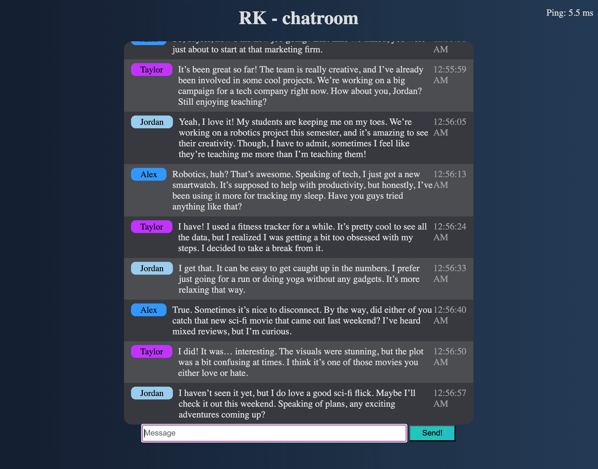 Secure Chatroom
