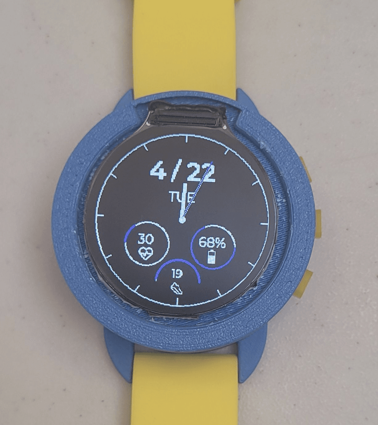 Wearable Smartwatch with Custom PCB